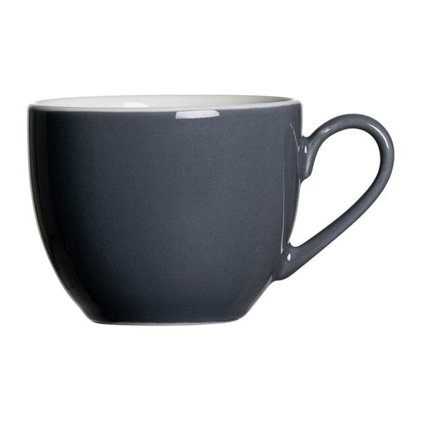 Ritzenhoff & Breker Espressoobertasse Doppio, Espressotasse, Espresso Tasse, Obere, Porzellan, Anthrazit, 80 Ml, 430264-image