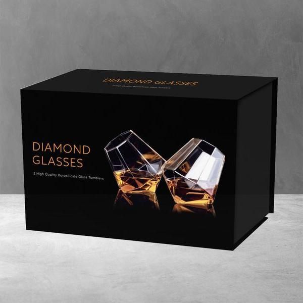 Thumbs Up! 2000096 Mad Monkey - WhiskeygläSer "Diamond"" (2Er Set) Transparent"-image