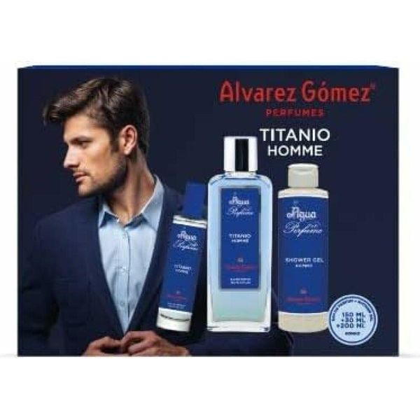 Alvarez Gomez Alv Gomez Eau De Parfum Homme Edp 150Ml Titanium Sets-image