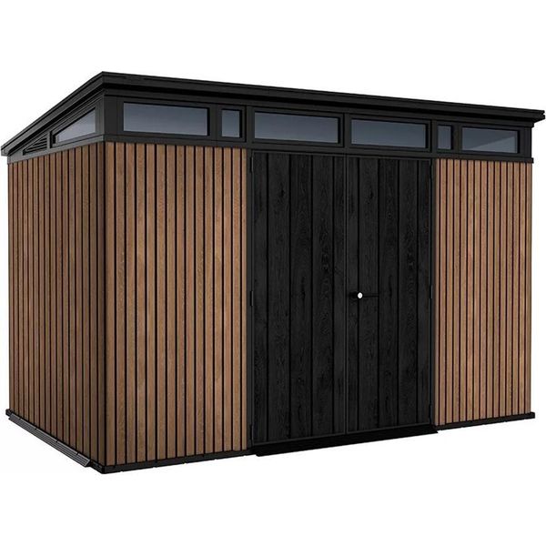 Keter Pent Signature Casetta Da Giardino 11X7, 342 X 226 X 216 Cm, Marrone Keter 259825-image