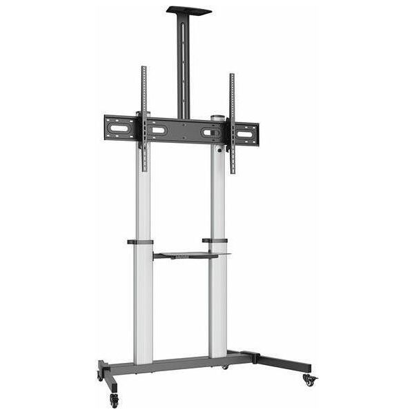 Equip 650631 Equip Carrello Porta Tv 60"-100""/ 1TFT 100Kg Con Regolazione In Altezza Gr Lite Retail"-image