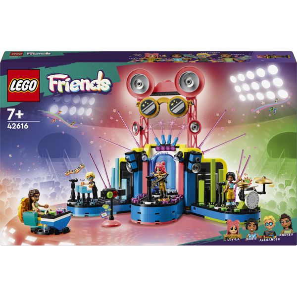Lego Friends Talent Show A Heartlake City, Giocattolo Musicale Per Bambini Con 4 Figure Incluso Andrea, Palco E Strumenti, Regalo Musicale Per Ragazze E Ragazzi Dai 7 Anni In Su 42616-image