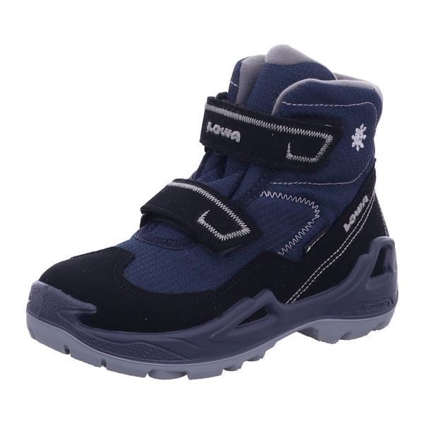 Lowa Stivali Milo Gtx Mid Schwarz Navy Textil, 64054299496505429949-image