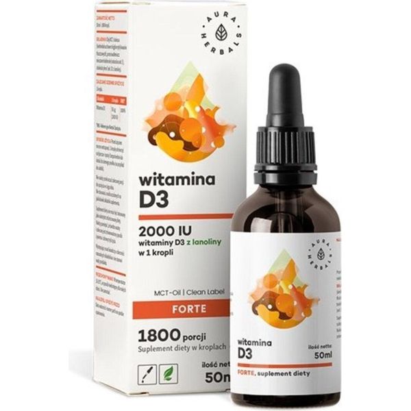 Aura Herbals Vitamina D3 Forte 50 Ml BI3551-image