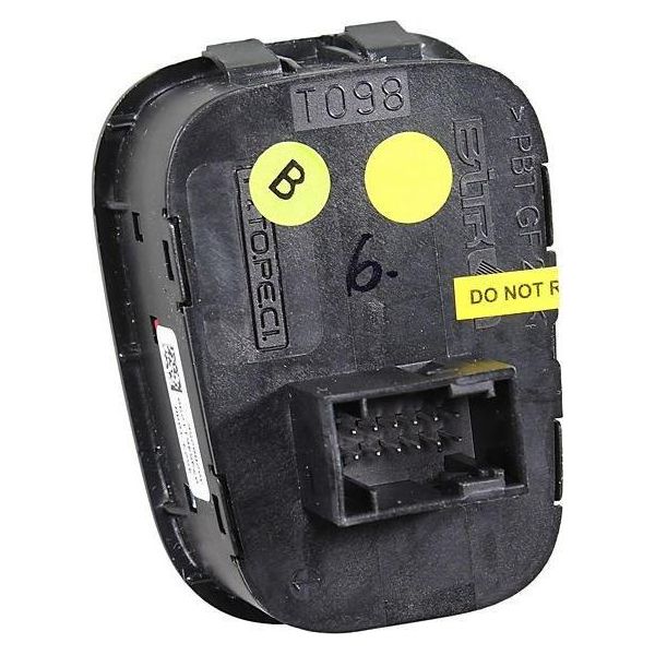 Interruttore Luci Di Emergenza Metzger 09161103 Per Fiat Qubo (225) Fiorino Furgone/Station Wagon (225) Fiorino Mpv (225) Adatto Per Peugeot Bipper (Aa) Bipper Tepee-image