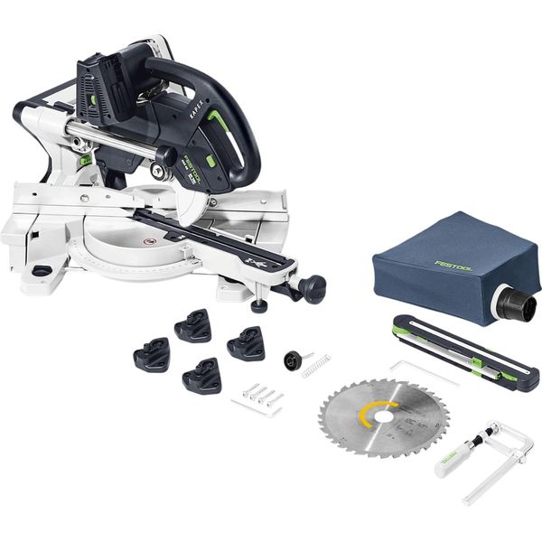 Festool Kapex Ksc 60 Eb-Basic Troncatrice A Batteria 18 V / 36 V 216 Mm ( 577775 ) Brushless Solo - Senza Batteria, Senza Caricabatterie-image
