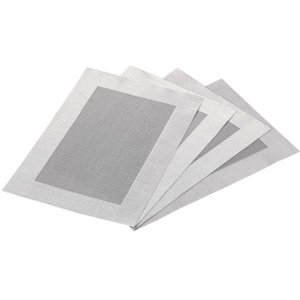 Set Di 4 Tovagliette Kesper In Plastica Argento 29 Cm X 43 Cm X 0,1 Cm-image