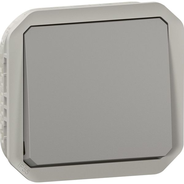 Legrand Plexo New Commutatore A 1 Via A Tenuta Stagna, Inserto, IP55 Grigio, 069511L-image