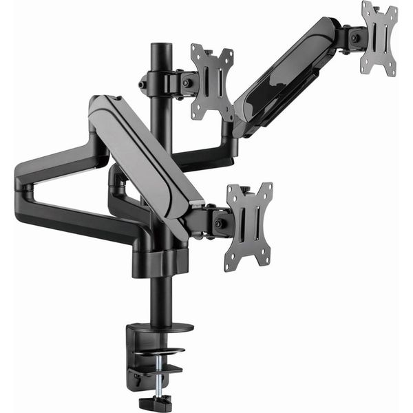 Gembird MA-DA3-01, Morsetto/Gomma, 21 Kg, 43,2 Cm (17"), 68,6 Cm (27""), 100 X 100 Mm, Nero"-image