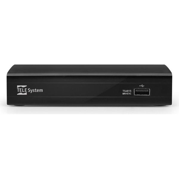 Tele System TS6815 Ethernet RJ-45 Decoder Digitale Terrestre Full Hd Nero-image