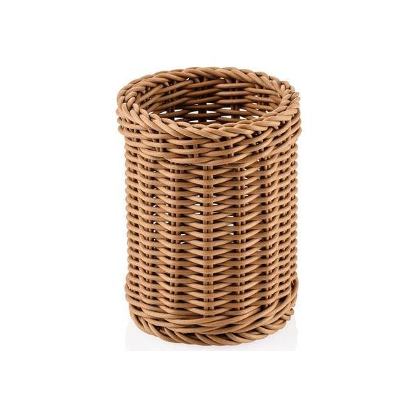 Cestino Per Posate Ø 12 Cm, (H) 15 Cm, Marrone-image