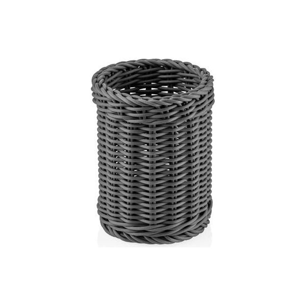 Cestino Per Posate Ø 12 Cm, (H) 15 Cm, Grigio-image