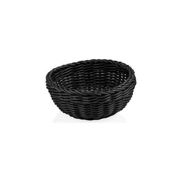 Cestino Da Tavolo Cestino Nero Gastro Rotondo ø 20 Cm, Polipropilene-image