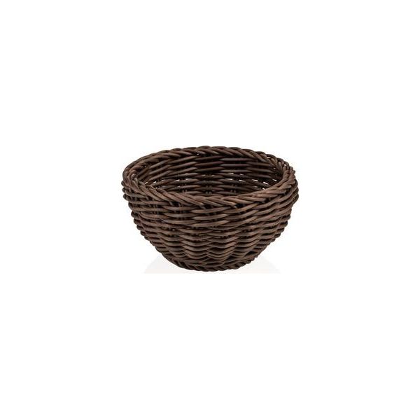Cestino Da Tavolo Basket Marrone Gastro Rotondo ø 16 Cm, Polipropilene-image