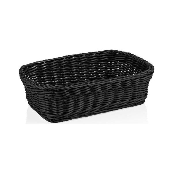Cestino Da Tavolo Basket Nero Gastro 31 X 21 X 9 Cm, Polipropilene-image