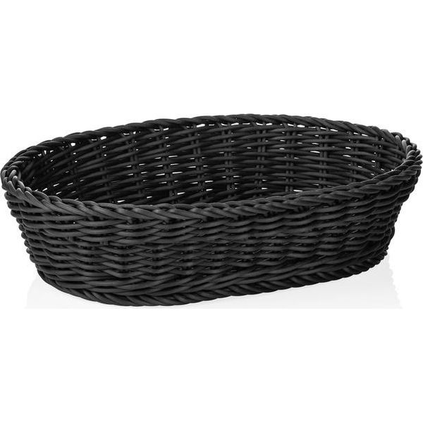 Cestino Da Tavolo Basket Nero Gastro 28 X 16 X 8 Cm, Polipropilene-image