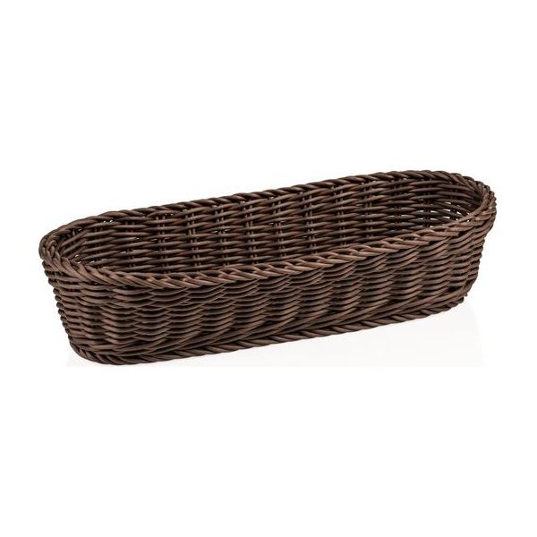 Cestino Per Baguette 40 X 16 X 8 Cm, Marrone-image