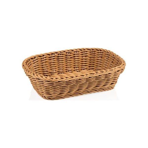 Cestino Da Tavolo Basket Beige Gastro 26,5 X 19 X 7 Cm, Polipropilene-image