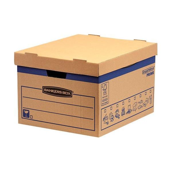 Fellowes 6204001 Scatola Di Conservazione Armadietto Portaoggetti Rettangolare Cartoncino Naturale-image