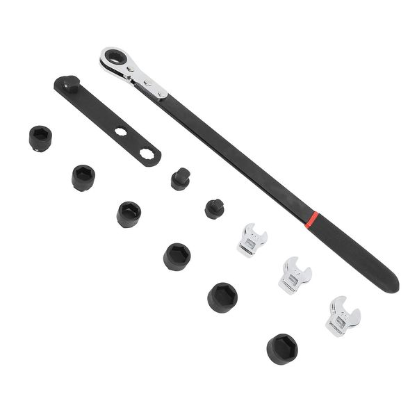 Strumento Della Cinghia Di Serpentino, Strumento Della Cinghia Di Serpentino, Set Di Strumenti Per La Rimozione Della Cinghia Di Serpentino, Kit Di Strumenti Del Tenditore Della Cinghia Di Serpentino, Set Di Strumenti Della Cinghia Di Serpentino, Kit Di Strumenti Della Chiave Della Cinghia Di Serpentino-image