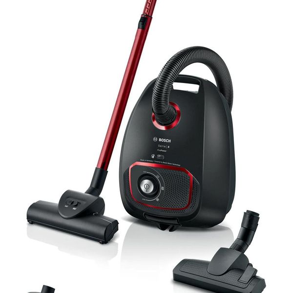 Bosch Serie 4 BGB41POW1 850 W Black Bagged Vacuum Cleaner-image