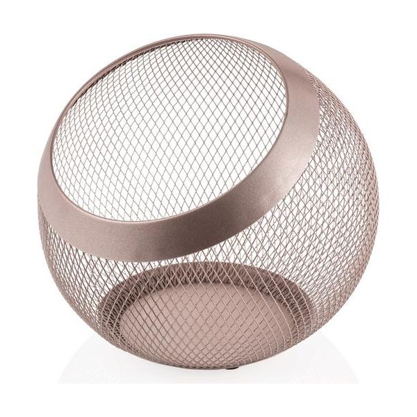 Cestino In Metallo Ø 24 Cm, (H) 24 Cm-image