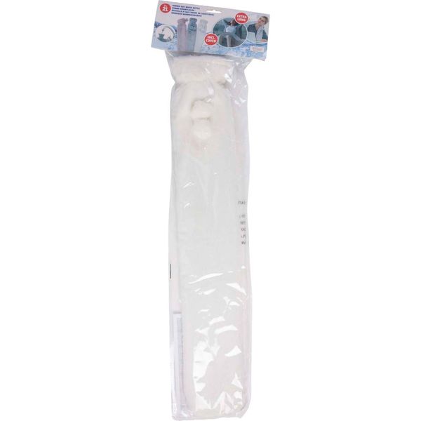 Borsa Dell'acqua Calda Lunga 2L Bianca - Borsa Dell'acqua Calda Per Comfort E Calore-image