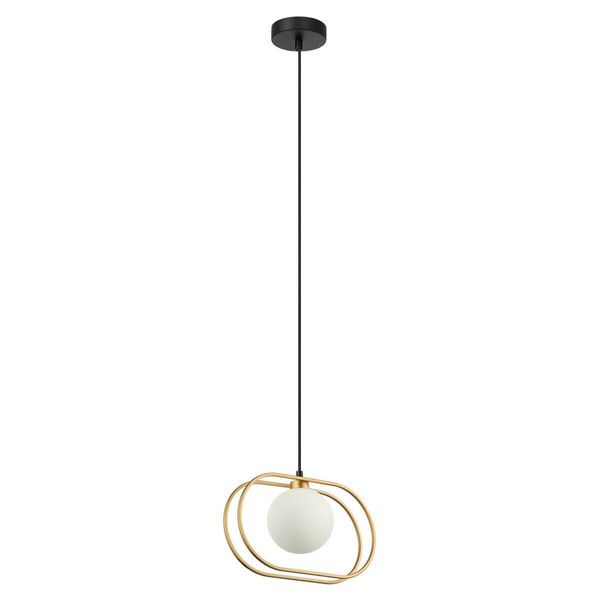 Italux Grosetta, Lampada A Sospensione Moderna In Oro PND-53423-1-GD-image