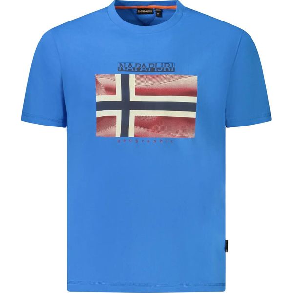 T-Shirt In Cotonelogico A Manica Corta A Girocollo Logo Napapijri : Taglia - S Taglia: S-image