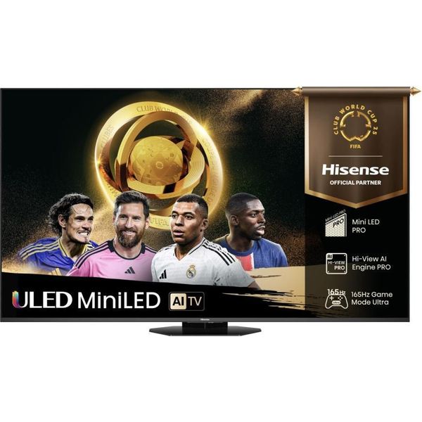 Hisense 55U8Q Tv 139,7 Cm (55") 4K Ultra Hd Smart Tv Wi-Fi Nero"-image