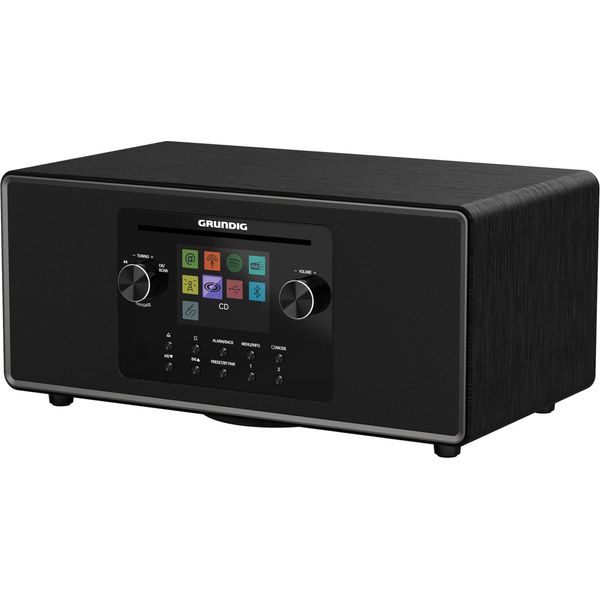 Grundig Dtr 7100 All-In-One Internet E Radio Digitale Dab+, Colore:Nero-image