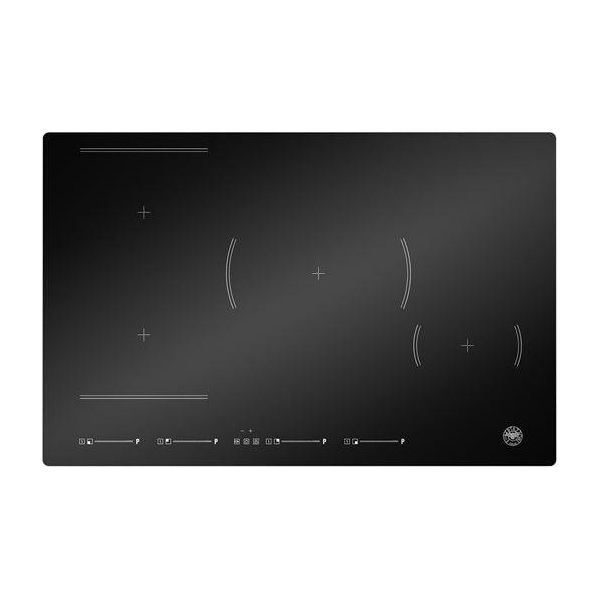 Bertazzoni P784I1M30NVS Piano Cottura Nero Da Incasso 78 Cm Piano Cottura A Induzione 4 Fornello(I)-image