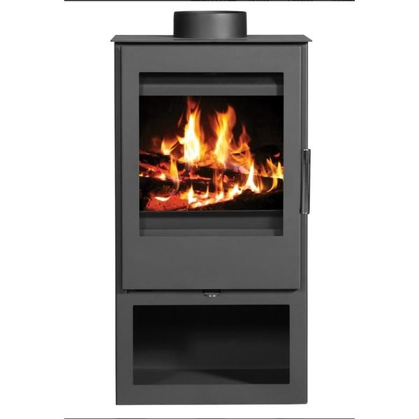 Stufa A Legna Victoria Parma - 5 Kw, Compatta, Efficiente E Ideale Per Ambienti Piccoli-image