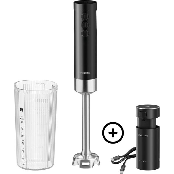 Zwilling Xtend Kabelloser Stabmixer Starer Set Mit Akku-image
