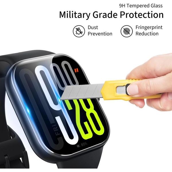 Tech-Protect Glass Fit+ Confezione Da 2 Pezzi Per Huawei Watch Fit 4 Pro - Trasparente-image