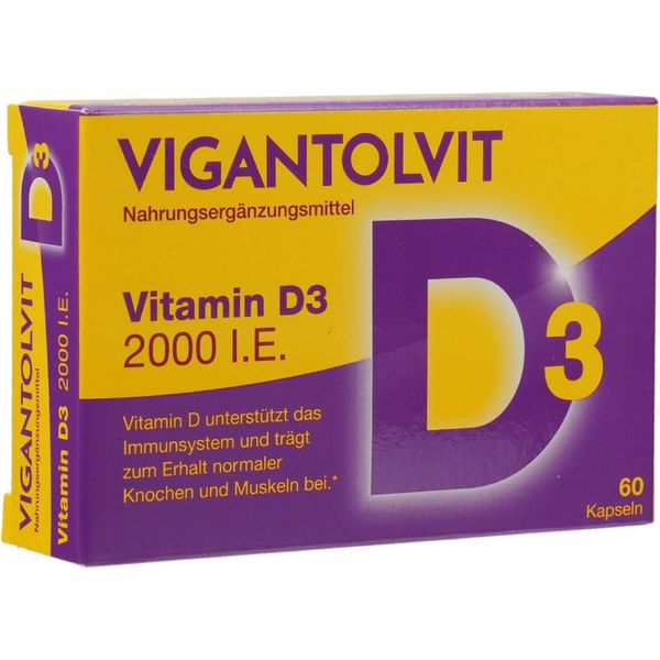 Vigantolvit 2000 U.I. Vitamina D3 Capsule Molli 60 Capsule-image