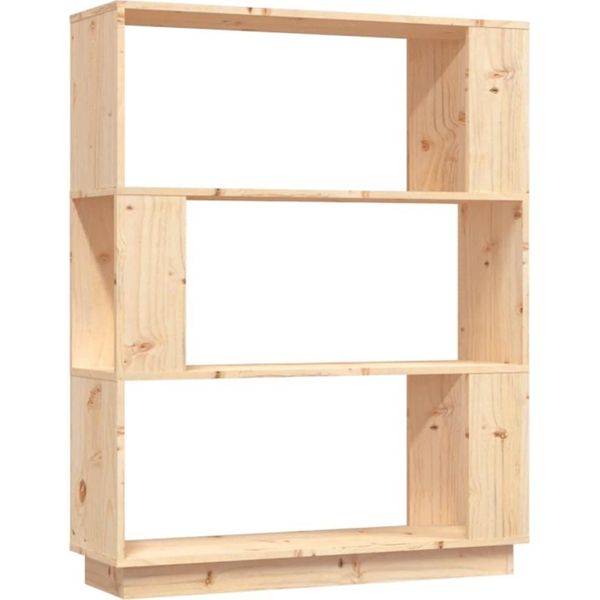 Syfax™ Libreria/Divisorio 80X25X101 Cm In Legno Massello Di Pino-image