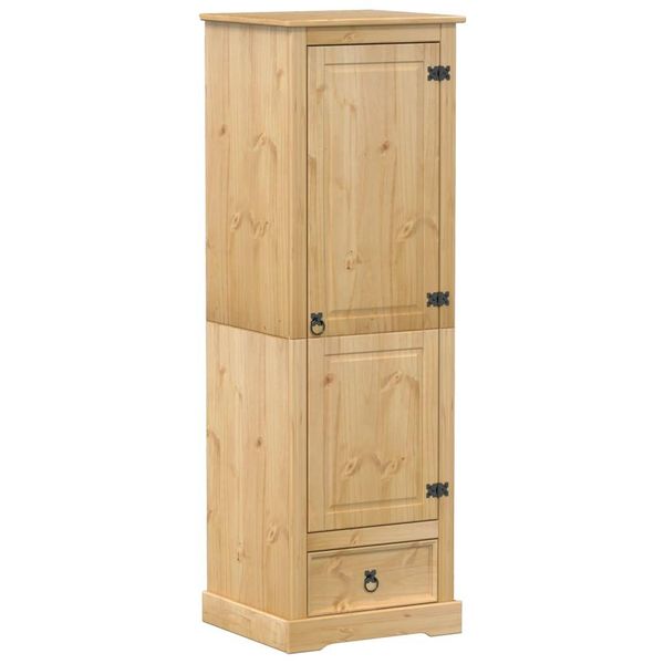 Syfax™ Armadio 55X50X170 Cm In Legno Massello Di Pino-image