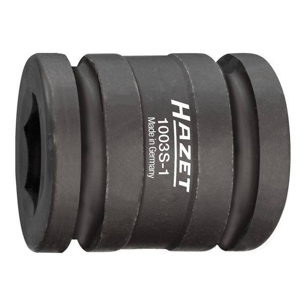 Hazet Schlag-, Maschinenschrauber-Adapter 1003S-1 Vierkant Hohl 20 Mm (3/4 Zoll) Innen-Sechskant Profil)-image