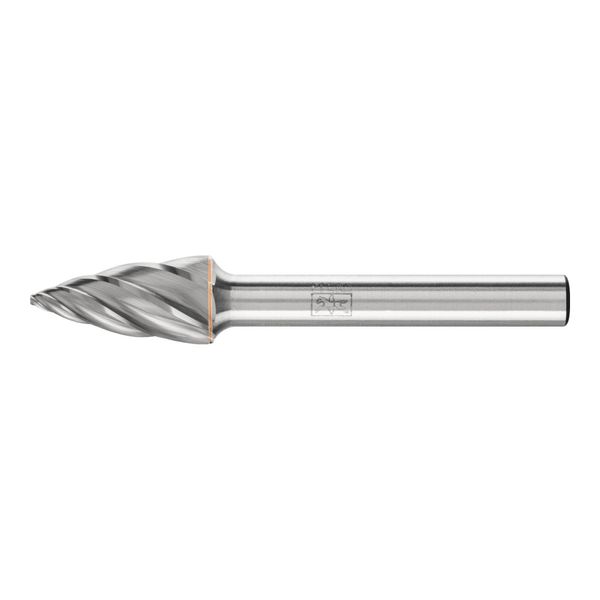 Pferd Tools Hartmetall HochleistungsfräSstift Alu Spitzbogen Spg Ø 10X20Mm Schaft-Ø 6Mm FüR Alu/Ne Metalle (21122676)-image