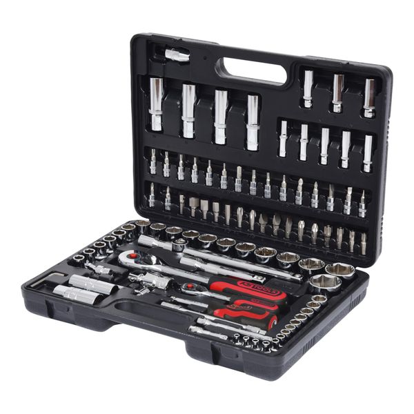 Ks Tools 1/4"+1/2"" Chromeplus SteckschlüSsel-Satz, 94-Teilig (918.0694)"-image