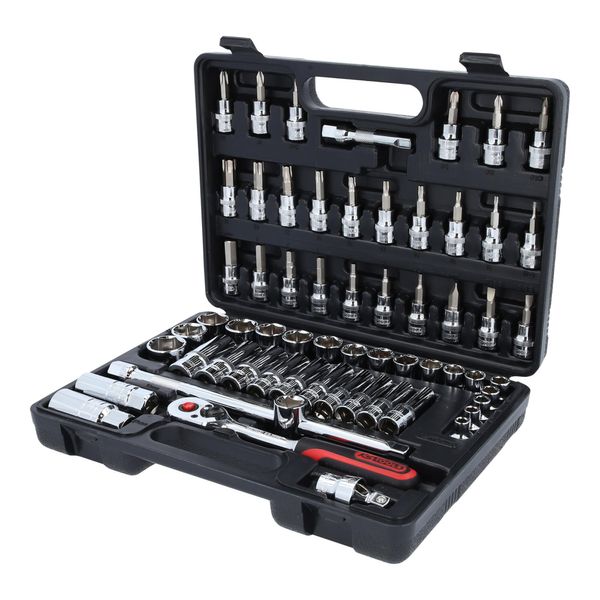 Ks Tools 3/8" Chromeplus SteckschlüSsel-Satz, 61-Teilig (918.0661)"-image