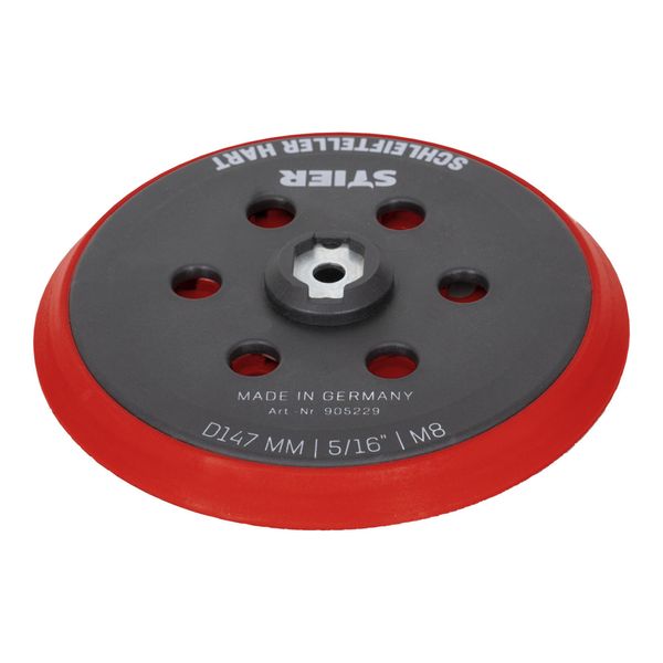 Stier Schleifteller StüTzteller Hart D147Mm M8 FüR Exzenterschleifer (905229)-image