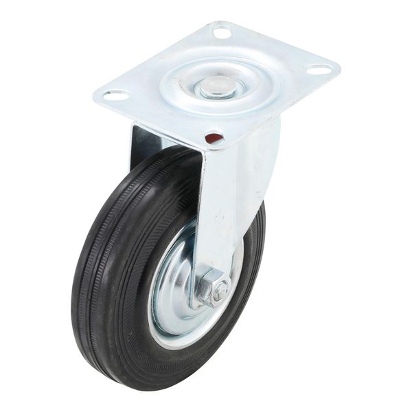 Bgs Do It Yourself Lenkrolle Mit Anschraubsockel Ø 125 Mm (80957)-image
