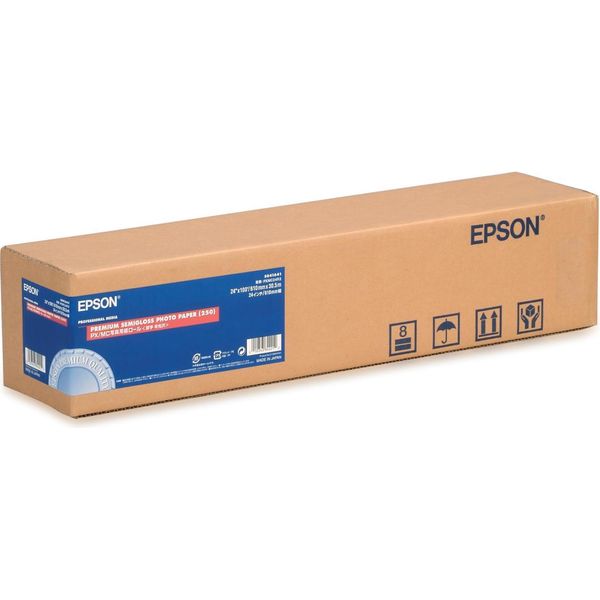 Epson Premium, 24 Pollici X 30.5M, 250G/M² Carta Fotografica Bianco-image