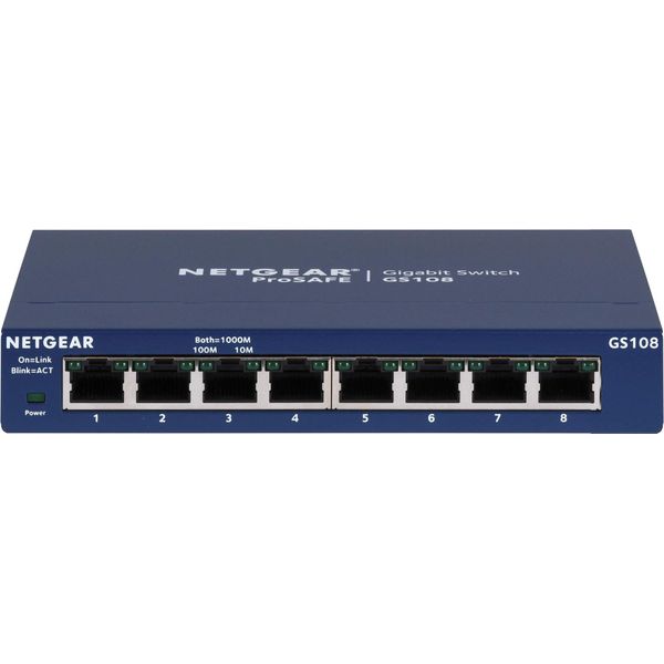 Netgear Switch 8X Ge GS108GE Unmanaged-image