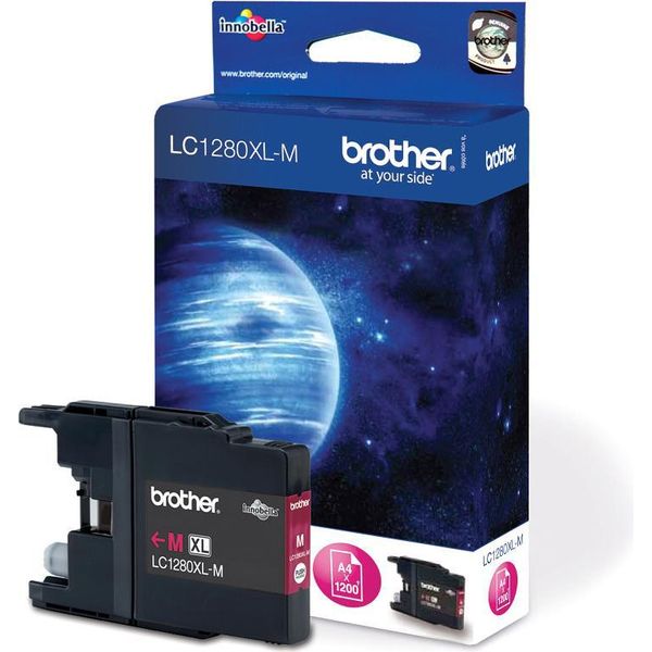 Brother Lc | 1280XLM | Magenta | Cartuccia D'inchiostro | 1200 Pagine-image