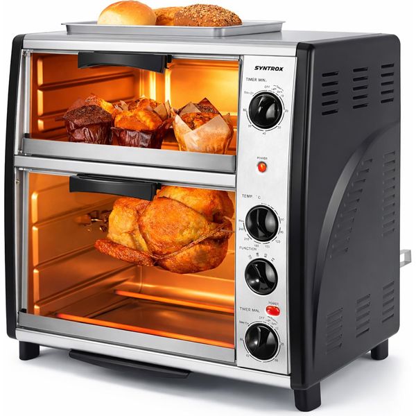 42 Litri Mini Forno Lollox | Mini Forno | Forno Per Pizza | Forno Per Pizza-image