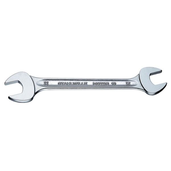 Doppia Chiave Aperta Motor 10 21X23Mm L.250Mm Cromata Stahlwille-image