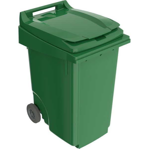 Cestino Per Rifiuti Da 60 Litri Sulo, Cestino Per Rifiuti, Cestino Per Rifiuti, Grande Cestino Per Rifiuti Verde-image